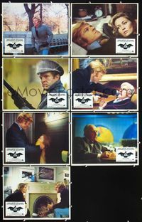 6g167 THREE DAYS OF THE CONDOR 7 LCs '75 secret agent Robert Redford & Faye Dunaway!