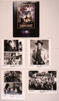 6h118 DEMON KNIGHT presskit '95 Billy Zane, Tales from the Crypt, great image of Crypt-Keeper!