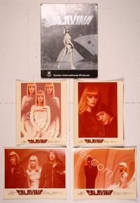 6h126 GALAXINA presskit '80 many wacky color sci-fi images with sexy Dorothy Stratten!
