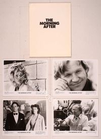 6h135 MORNING AFTER  presskit '86 directed by Sidney Lumet, Jane Fonda & Jeff Bridges!