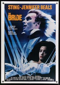 6j103 BRIDE int'l 1sh '85 Sting, Jennifer Beals, a madman and the woman he invented!