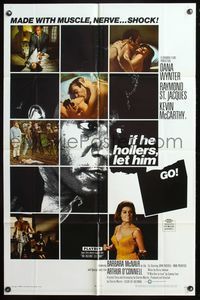 6k426 IF HE HOLLERS LET HIM GO 1sh '68 Charles Martin directed, Dana Wynter & Kevin McCarthy!