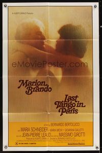 6k522 LAST TANGO IN PARIS 1sh R82 Marlon Brando, Maria Schneider, Bernardo Bertolucci