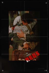 6k734 REDS 1sh '81 Warren Beatty as John Reed & Diane Keaton in Russia!