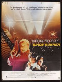 6p480 BLADE RUNNER French 1p '82 Ridley Scott sci-fi classic, Harrison Ford, Rutger Hauer, Young