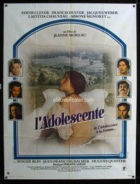 6p459 ADOLESCENT French 1p '79 directed by Jeanne Moreau, Laetitia Chauveau in title role!