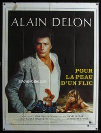6p692 WHIRLPOOL French 1p '81 Alain Delon's Pour la Peau d'un Flic, sexy Anne Parillaud!