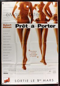 6p616 PRET-A-PORTER DS advance French 1p '94 Altman, sexy completely different image of naked models