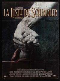 6p640 SCHINDLER'S LIST French 1p '93 Steven Spielberg, Liam Neeson, Ralph Fiennes