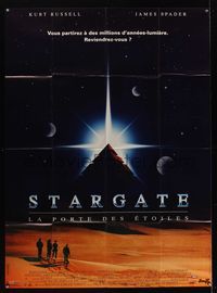 6p655 STARGATE French 1p '94 Kurt Russell, James Spader, a million light years from home!