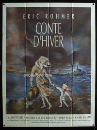 6p501 CONTE D'HIVER French 1p '92 Eric Rohmer's A Tale of Winter, cool art by Kilimandjaro!