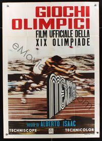 6p400 OLYMPICS IN MEXICO Italian 1p '69 Olimpiada en Mexico, Isaac, cool hurdle racing imagine!