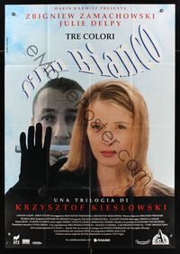 6p439 THREE COLORS: WHITE Italian 1p '94 Krzysztof Kieslowski's Trzy Kolory: Bialy, Julie Delpy