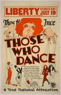 6p281 THOSE WHO DANCE WC '24 great expressionist art of sexy puppetmaster Bessie Love!