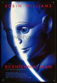 6s084 BICENTENNIAL MAN DS int'l 1sh '99 Robin Williams, Sam Neill, Oliver Platt, Isaac Asimov