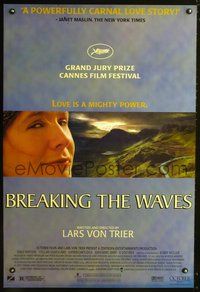 6s111 BREAKING THE WAVES 1sh '96 Emily Watson, directed by Lars von Trier, Cannes winner!