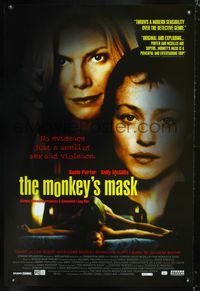 6s385 MONKEY'S MASK int'l 1sh '00 Susie Porter, Kelly McGillis, a smell of sex and violence!
