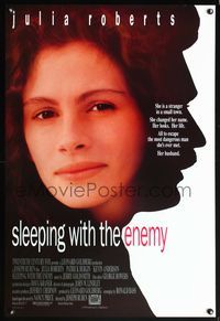 6s501 SLEEPING WITH THE ENEMY int'l 1sh '91 Julia Roberts, Patrick Bergin, from Nancy Price novel!