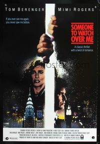 6s510 SOMEONE TO WATCH OVER ME int'l 1sh '87 Ridley Scott directed, Tom Berenger, Mimi Rogers!