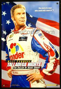 6s537 TALLADEGA NIGHTS THE BALLAD OF RICKY BOBBY DS teaser 1sh '06 NASCAR driver Will Ferrell!