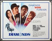 6t133 DIAMONDS 1/2sh '75 Robert Shaw, Richard Roundtree, Barbara Hershey & Shelley Winters!