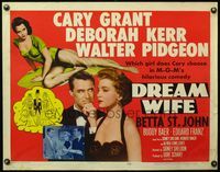 6t140 DREAM WIFE style B 1/2sh '53 Cary Grant, Betta St. John & sexy Deborah Kerr!