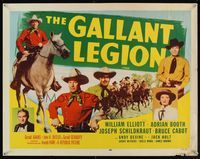 6t180 GALLANT LEGION 1/2sh R55 many images of cowboy William Wild Bill Elliott!
