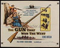 6t203 GUN THAT WON THE WEST 1/2sh '55 Dennis Morgan uses the 1st repeating rifles to stop Indians!