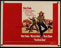 6t218 HIRED HAND 1/2sh '71 Peter Fonda directs & stars, Warren Oates, riding for revenge!