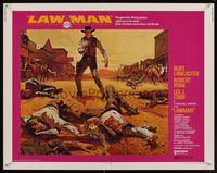 6t306 LAWMAN 1/2sh '71 Burt Lancaster, Robert Ryan, Lee J. Cobb, directed by Michael Winner!