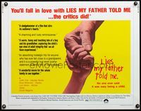 6t311 LIES MY FATHER TOLD ME reviews style 1/2sh '75 Kadar, grandfather/grandson close relationship!