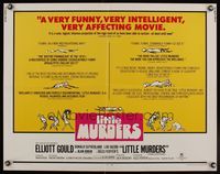 6t318 LITTLE MURDERS reviews style 1/2sh '70 written by Jules Feiffer, directed by Alan Arkin!