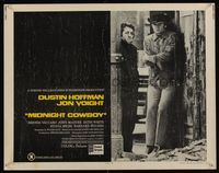 6t361 MIDNIGHT COWBOY 1/2sh '69 Dustin Hoffman, Jon Voight, John Schlesinger classic, X-rated!