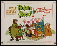 6t483 ROBIN HOOD 1/2sh '73 Walt Disney's cartoon version, the way it REALLY happened!