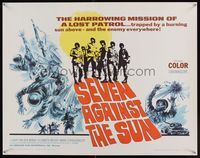 6t510 SEVEN AGAINST THE SUN 1/2sh '67 the harrowing mission of a lost patrol trapped by the enemy!