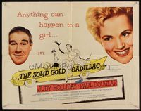 6t542 SOLID GOLD CADILLAC 1/2sh '56 wacky art of Judy Holliday & Paul Douglas in car by Hirschfeld!