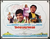 6t599 TOGETHERNESS 1/2sh '70 George Hamilton, Olinka Berova, it's what LOVE is all about!