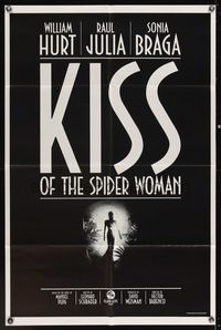 6y431 KISS OF THE SPIDER WOMAN int'l 1sh '85 Sonia Braga, William Hurt, Raul Julia