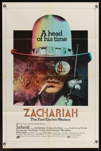6y994 ZACHARIAH 1sh '71 drugs and rock & roll, the first electric western!