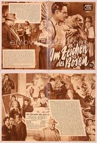 6z157 TOUCH OF EVIL German program '58 Orson Welles, Charlton Heston & Janet Leigh, different!