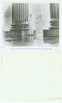 7b114 12 ANGRY MEN 8x10 still '57 Henry Fonda at climax of movie standing alone outside court!