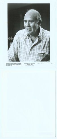 7b134 ALL OF ME candid 8x10 still '84 super close up of director Carl Reiner!