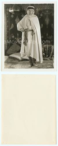 7b170 BEAU SABREUR 8x10 still '28 great full-length image of Gary Cooper posing in Arab garb!