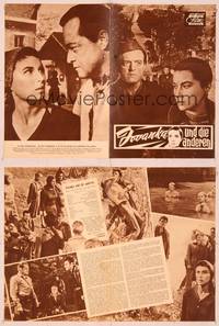 7c185 FIVE BRANDED WOMEN German program '60 Silvana Mangano, Vera Miles, Bel Geddes, Jeanne Moreau