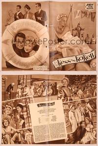 7c187 GIRL MOST LIKELY German program '57 many different images of Jane Powell & Cliff Robertson!