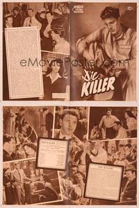 7c197 KILLERS German program R57 Burt Lancaster & sexy Ava Gardner, from Ernest Hemingway's story!