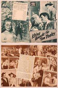 7c200 LEGEND OF TOM DOOLEY German program '59 different images of Michael Landon & Jo Morrow!
