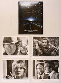 7c119 CLOSE ENCOUNTERS OF THE THIRD KIND presskit '77 Steven Spielberg, Richard Dreyfuss, Teri Garr