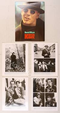 7c131 HUDSON HAWK presskit '91 Bruce Willis, Danny Aiello, Andie MacDowell, James Coburn