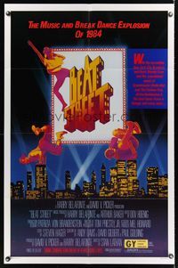 7d073 BEAT STREET 1sh '84 Rae Dawn Chong in the hip-hop break dance explosion!